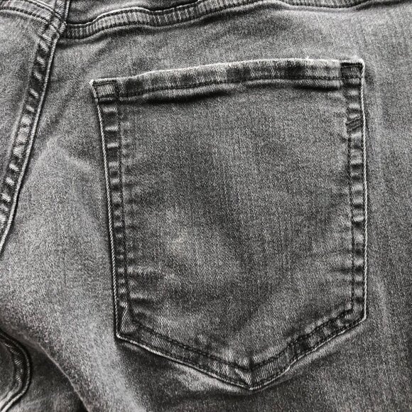 Aeropostale Womens Jeans Size 14R Super High Rise Curvy Jegging Skinny Distress - Picture 14 of 16